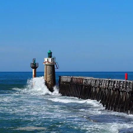 A 50m De La Avec Terrasse, Parking Prive Et Balcon Amenage - Fr-1-413-216 Capbreton