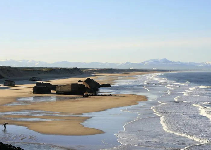 Lejlighed A 50m De La Avec Terrasse, Parking Prive Et Balcon Amenage - Fr-1-413-216 Capbreton